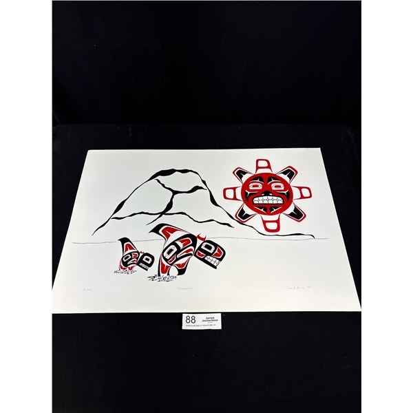 22"x15" Numbered print West Coast Native "Migration"