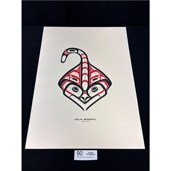 15"x20" West Coast Native "Skilay" Memorial Print