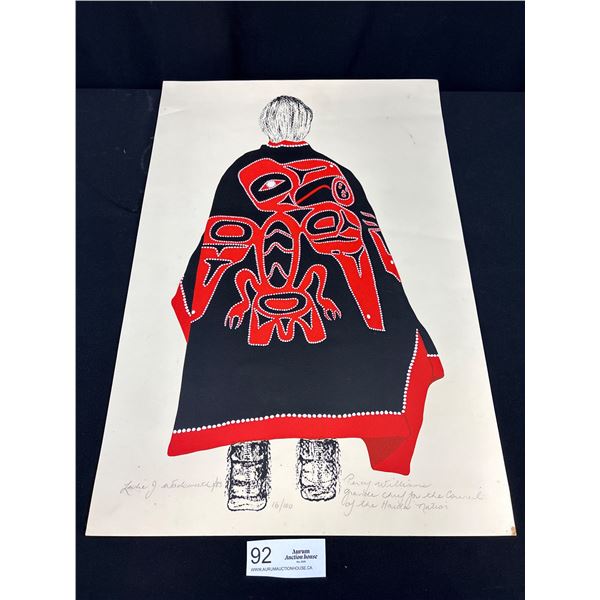 15"x22" Numbered Print West Coast Native print Haida