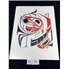 Image 1 : 12"X15" Signed West coast Native Print