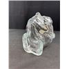 Image 3 : Collectible Clear Glass Bottle - Demon Lucifer Shape
