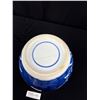 Image 3 : Vintage Asian Blue/White Vase, Lidded Box, Enamelled Tray & Décor Ball