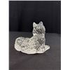 Image 3 : Signed Fenton Crystal Bear, Crystal Church & Cat Figure