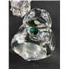 Image 6 : Signed Fenton Crystal Bear, Crystal Church & Cat Figure