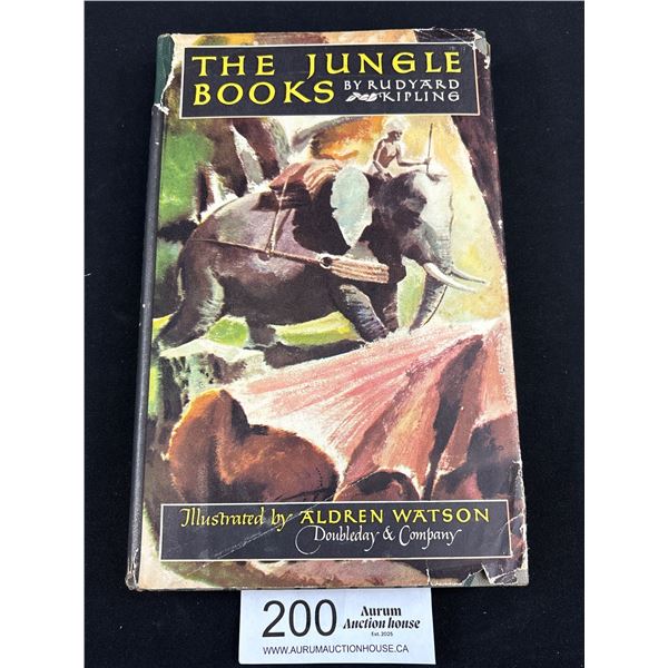 1948 Book "The Jungle Book" by Rudyard Kipling