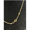 Image 7 : 2 Gold Tone Necklaces ( 1 Star + 1 Heart)