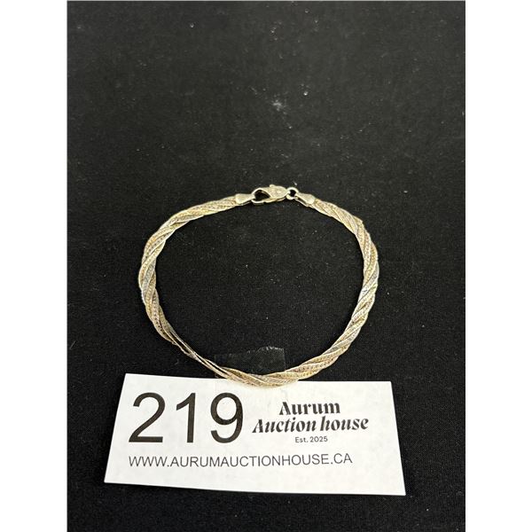 Plated Sterling Silver Bracelet