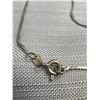 Image 2 : A 20" Sterling Silver Italian Chain/Necklace