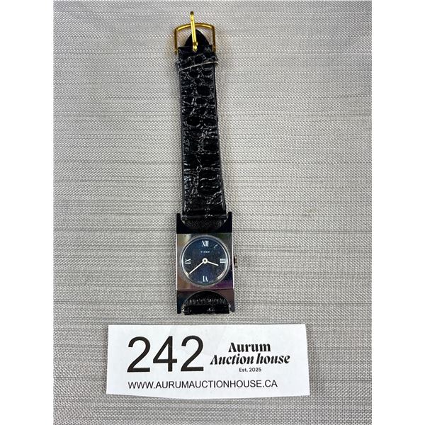 Vintage Base Metal w/ Stainless Steel Back Timex 51250-02378 Watch, Mechanical, Wind-Up, Working, W/