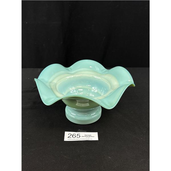 Vintage Amber Depression Bowl