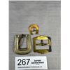 Image 4 : 3 Antique Buckles 1910-1940