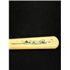 Image 2 : Inuit Scrimshaw Server Marked "Genuine Ivory" 1960's