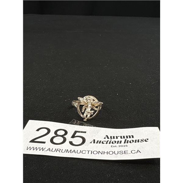 Very Pretty Sterling Angel Ring