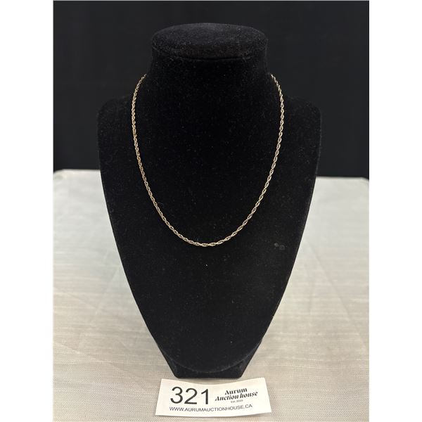 Good Quality 16" Sterling Silver Necklace