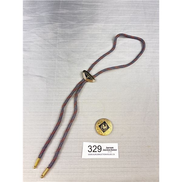 2 Western Bolo Ties