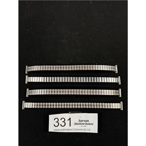 4 Vintage 1960's New Old Stock Watch Straps
