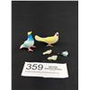 Image 1 : 5 Miniature Vintage Glass Birds