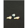 Image 4 : 5 Miniature Vintage Glass Birds