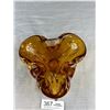 Image 2 : Beautiful Early Chalet Amber Glass
