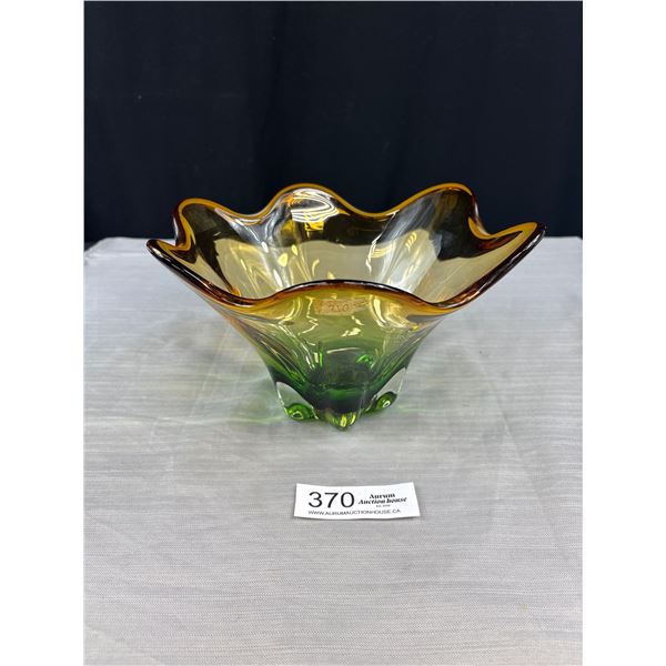 Beautiful Art Glass Bowl