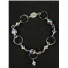 Image 2 : Silver w/ Crystal Beads Believe Bracelet