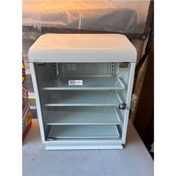 Newer 26" Tall Display Cases no keys no shipping