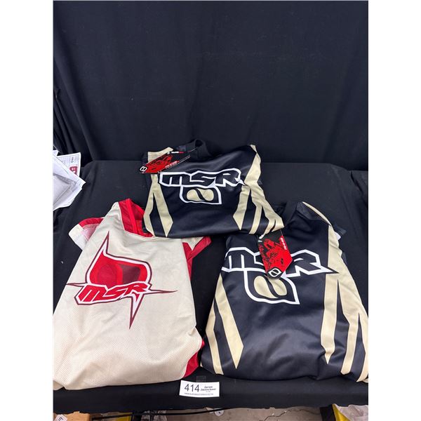 lot of 3 Brandnew Motorcross shirts XXL