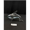 Image 1 : Vintage Dolphin Ice Blue Glass Figure