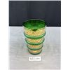 Image 1 : Beautiful Green Gold Ring, Tall and Rare