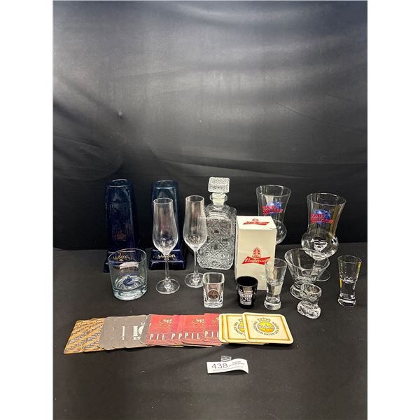 Lot of Lovely Bar Collectibles