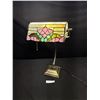 Image 1 : Lovely "Tiffany" Style Bankers Lamp