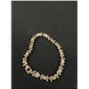 Image 3 : Silver Plated on Copper w/ Stones Tennis Bracelet