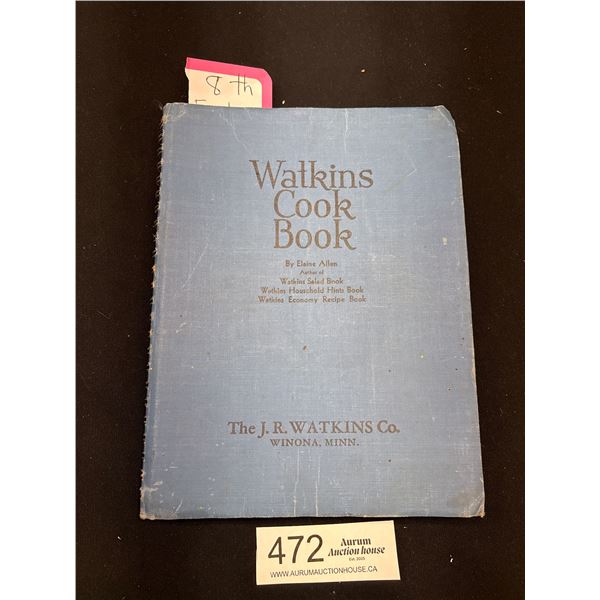 Lot of 1948 Edition Walkins Cook Book