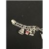 Image 2 : Lot of Mostly Sterling Bracelet + Charms