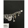 Image 3 : Lot of Mostly Sterling Bracelet + Charms