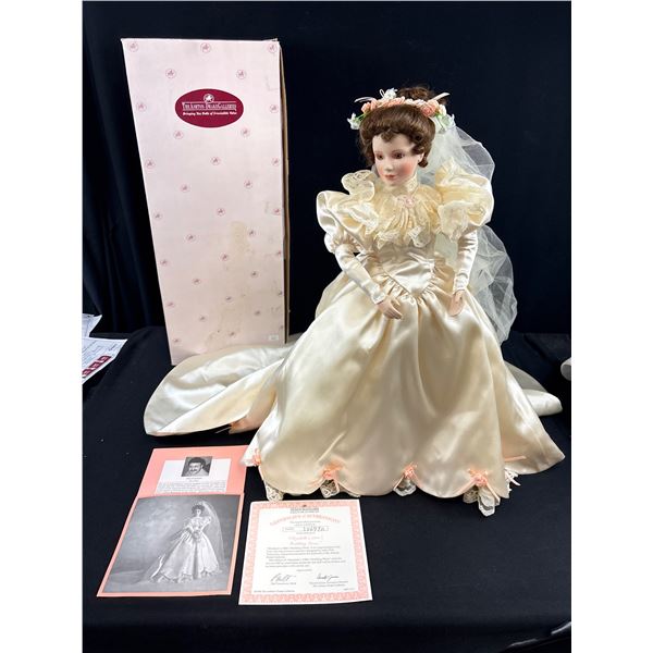Beautiful Ashton - Drake Galleries Doll Elizabeths 19 Hundreds Wedding Dress w/ COA in Original Box