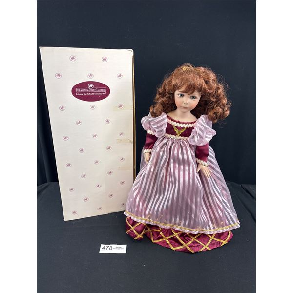 Vintage Ashton Drake Galleries Sleeping Beauty Doll In Original Box