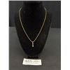 Image 1 : Gold Plated Snake Skin Chain w/ Pendant Necklace