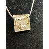 Image 3 : Vintage Sterling Silver Pendant w/ Chain Necklace Marked Sterling