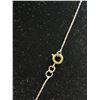 Image 4 : Vintage Sterling Silver Pendant w/ Chain Necklace Marked Sterling