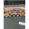 Image 2 : Hotwheels Pro racing diecast cars plus winners circle car in box