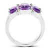 Image 4 : February Birthstone- Bold Amethyst 3 - Stone Ring