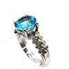 Image 10 : Di Modolo Swiss Blue Topaz & Diamond ICONA Ring