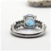 Image 11 : Di Modolo Swiss Blue Topaz & Diamond ICONA Ring