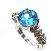 Image 1 : Di Modolo Swiss Blue Topaz & Diamond ICONA Ring