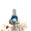 Image 8 : Di Modolo Swiss Blue Topaz & Diamond ICONA Ring