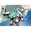 Image 4 : Whimsical Climbing Tree Frog Brooch - Artisan .925