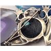 Image 9 : Whimsical Climbing Tree Frog Brooch - Artisan .925