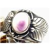 Image 2 : Calvin Mariano Navajo Man's Shiva-Shell Ring .925