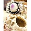 Image 4 : Calvin Mariano Navajo Man's Shiva-Shell Ring .925